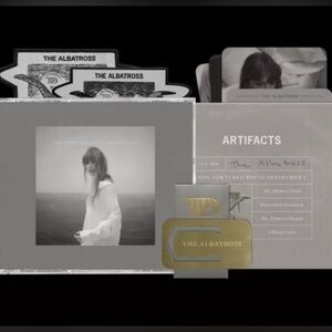 Taylor Swift Tortured Poets Deluxe CD Set With/The Albatross New Sealed In Hand
